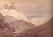 John Robert Cozens between chamonix and martigny (nn03) oil painting artist